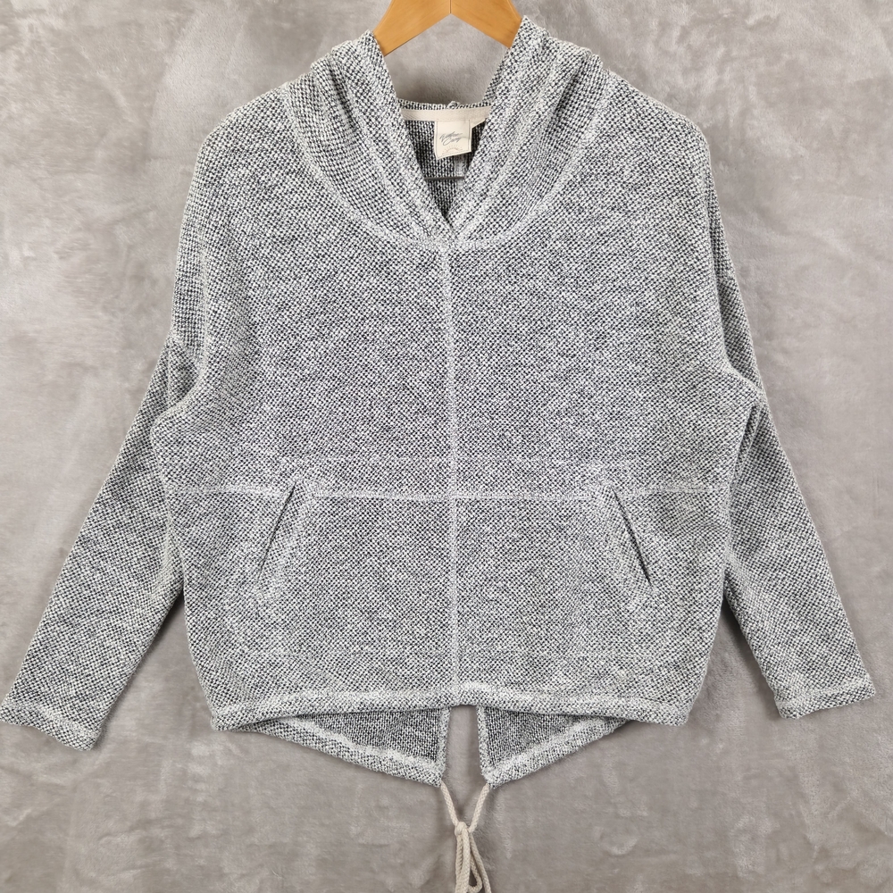 White Crow Hoodie Sweatshirt Size S